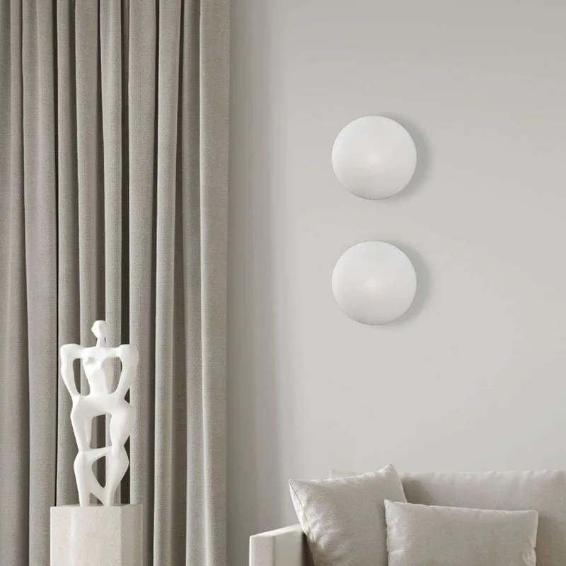 Eggy Pop Up plafond-/wandlamp, Ø 32 cm, wit fra CPH Lighting – produktbillede