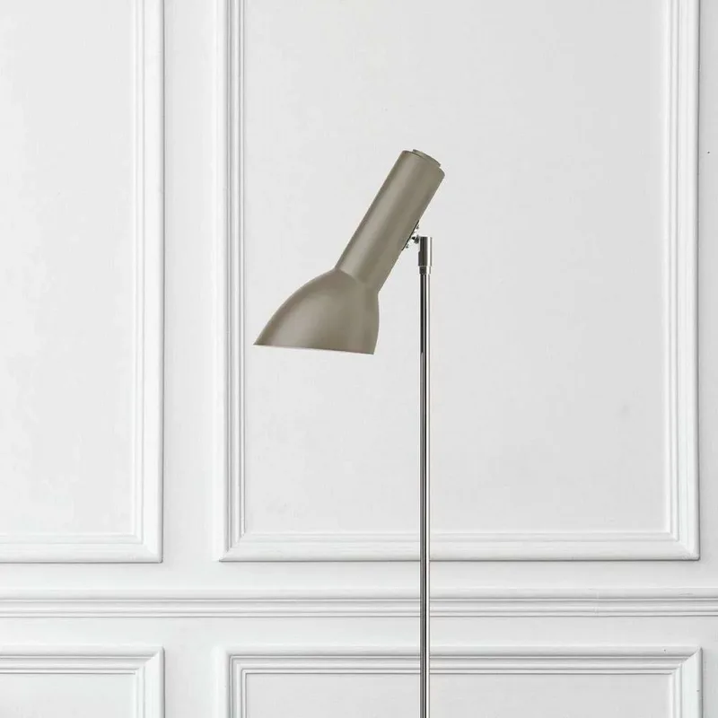 Oblique Vloerlamp Chrome/Sand de CPH Lighting – photo du produit