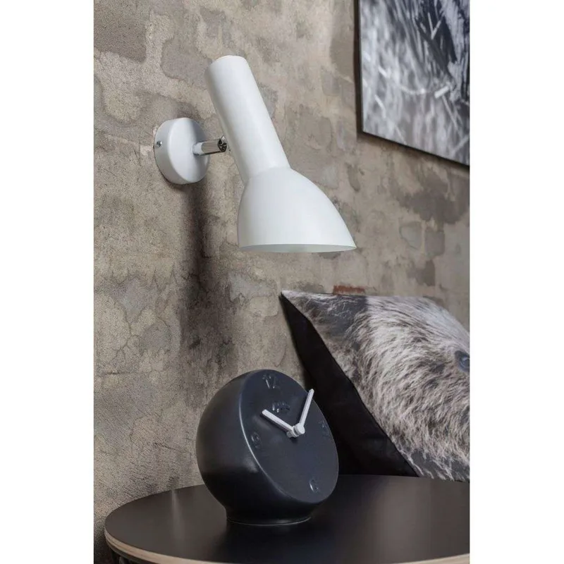 Oblique Wandlamp HW Chrome/Matt White de CPH Lighting – photo du produit