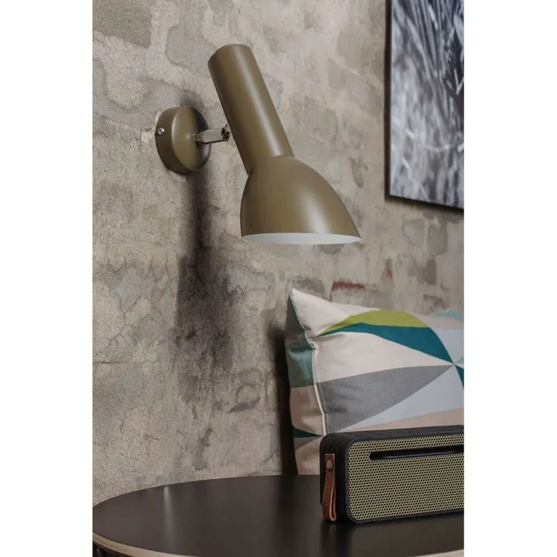 Oblique Wandlamp HW Chrome/Olive Green by CPH Lighting – product photo