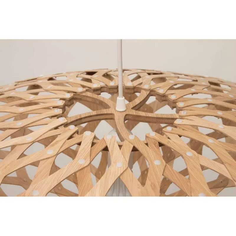 Flax Hanglamp Ø110 Bamboo von David Trubridge – Produktfoto