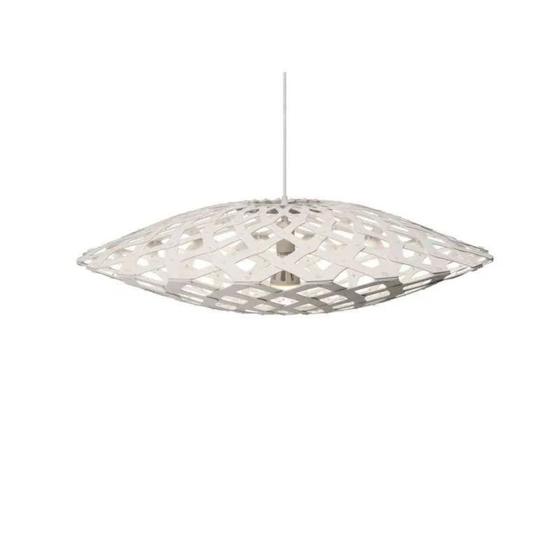 Flax Hanglamp Ø80 Wit 2 Kanten by David Trubridge – product photo