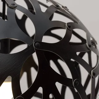 Floral Hängelampe Ø 60cm by David Trubridge in Black – product photo 1 of 3