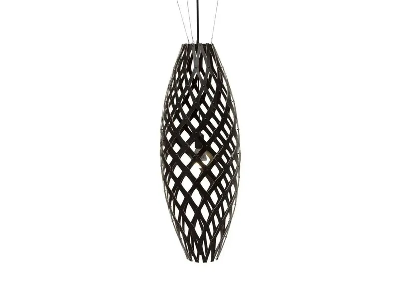 Hinaki hanglamp 140 cm zwart by David Trubridge – product photo