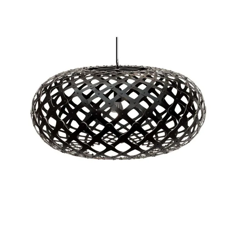 Kina hanglamp Ø 100 cm zwart by David Trubridge – product photo