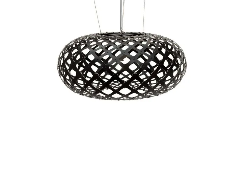 Kina hanglamp Ø 140 cm zwart by David Trubridge – product photo