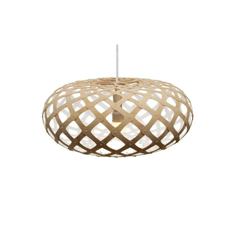 Kina hanglamp Ø 44 cm hout/wit by David Trubridge – product photo
