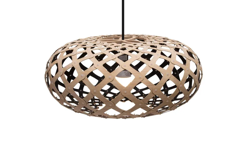 Kina hanglamp Ø 44 cm hout/zwart by David Trubridge – product photo