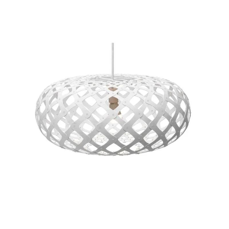 Kina hanglamp Ø 60 cm wit van David Trubridge – productfoto