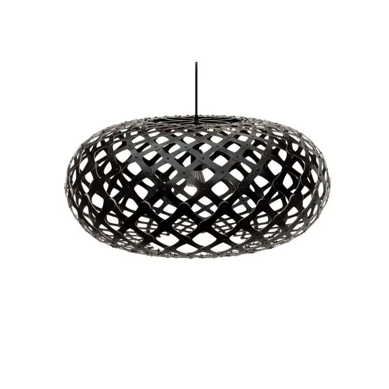 Kina hanglamp Ø 80 cm zwart by David Trubridge – product photo