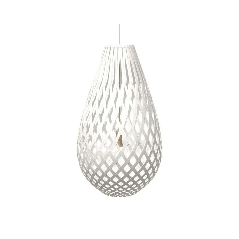 Koura hanglamp 100 cm wit de David Trubridge – photo du produit