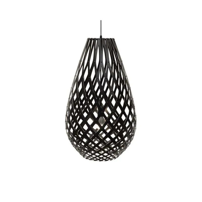 Koura hanglamp 100 cm zwart från David Trubridge – produktbild