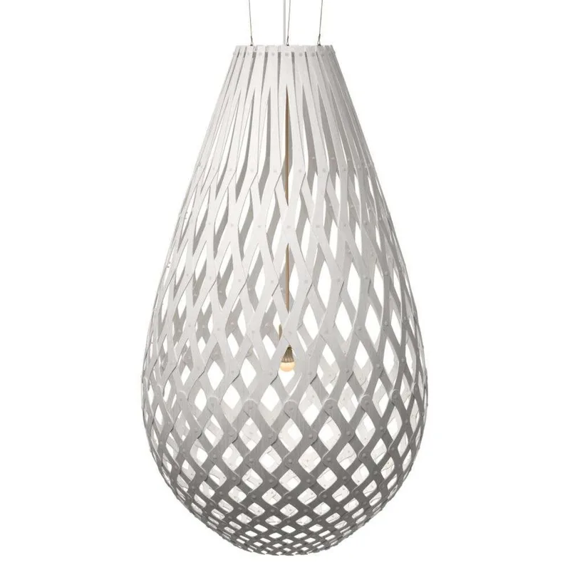 Koura hanglamp 160 cm wit by David Trubridge – product photo