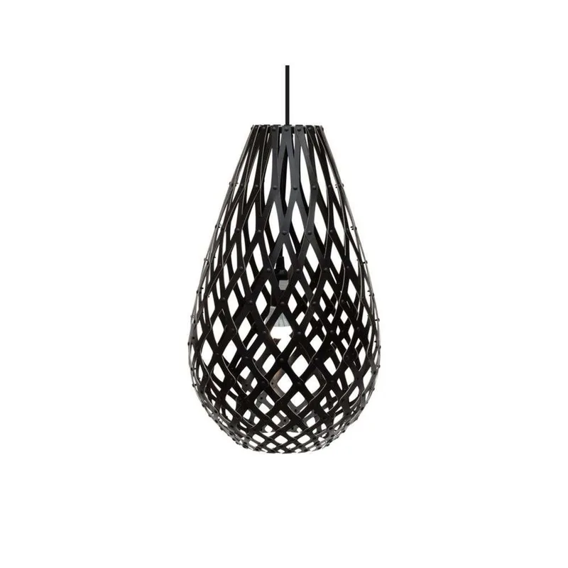 Koura hanglamp 75 cm zwart by David Trubridge – product photo