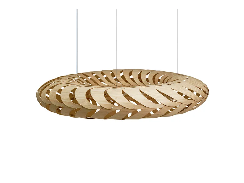 Maru Hanglamp Ø140 Bamboo van David Trubridge – productfoto