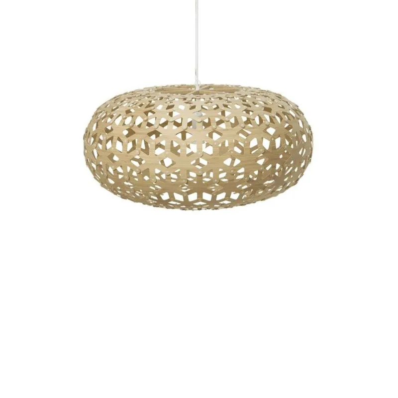 Snowflake hanglamp, Ø 100 cm, zwart van David Trubridge – productfoto