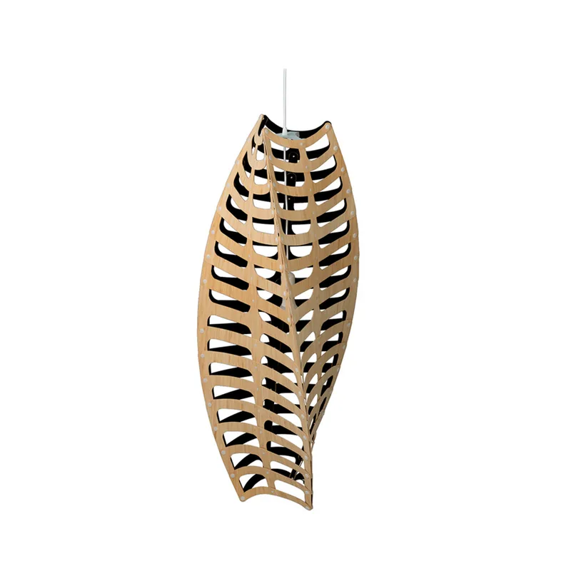 Toru Hanglamp Small 1 Zijde Zwart by David Trubridge – product photo