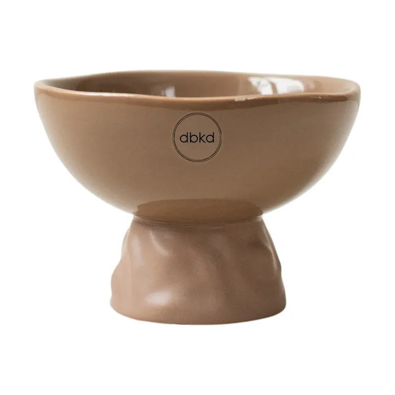 Base Irregular Blumentopf S Ø12 cm Nougat by DBKD – product photo