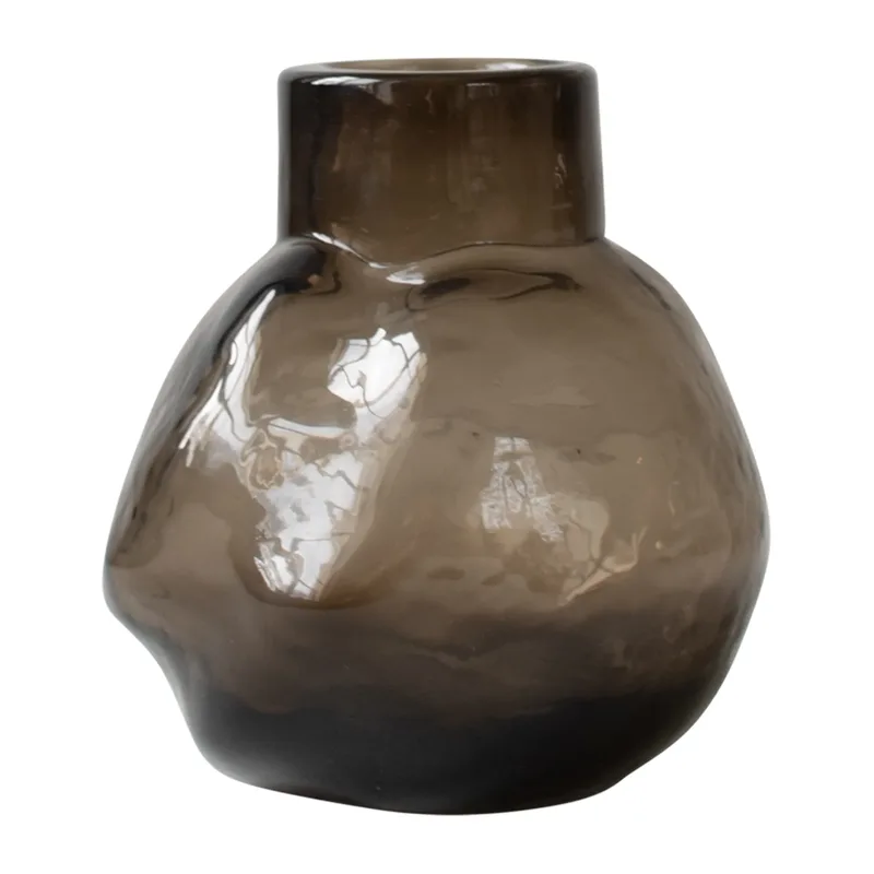 Bunch mini Vase Ø12cm Brown van DBKD – productfoto
