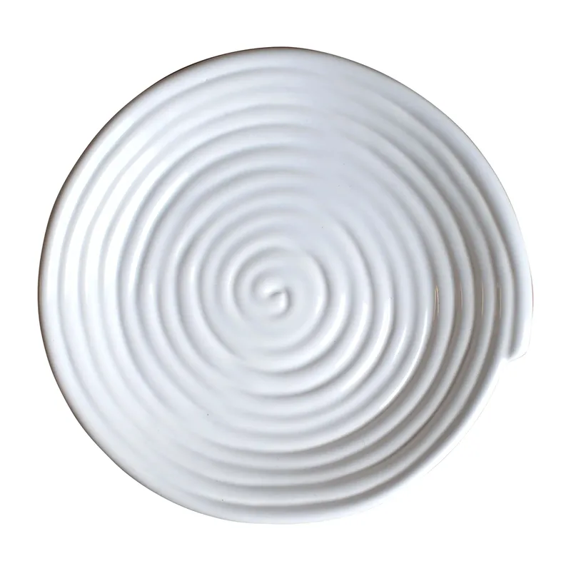Curl Schale large Ø20cm Shiny white by DBKD – product photo