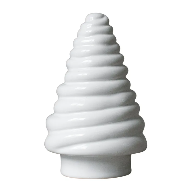 Curl tree Dekobaum 13cm Shiny white by DBKD – product photo