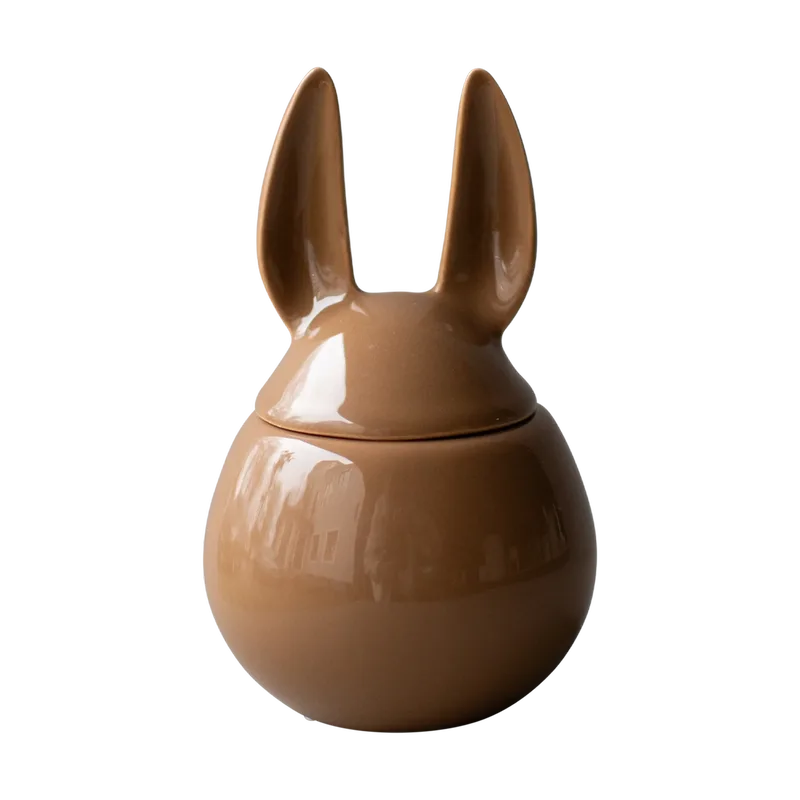 DBKD Eating rabbit Schale klein Shiny nougat by DBKD – product photo
