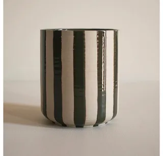 Dekoobjekt Schale Line - stripe grün by DBKD – product photo 1 of 5