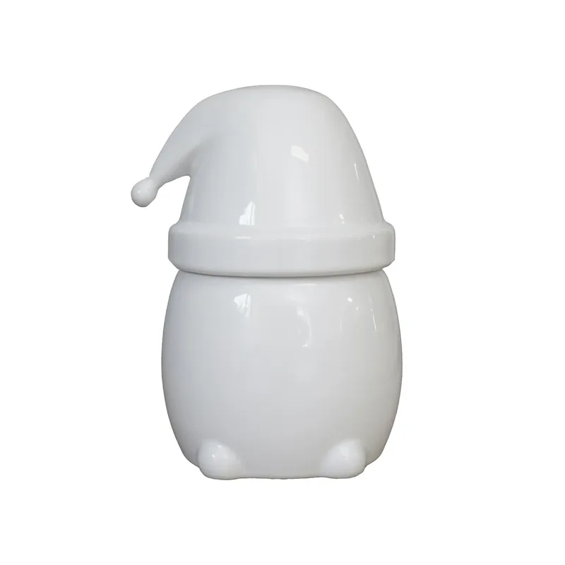 Eating Santa Schale mit Deckel groß Shiny white de DBKD – photo du produit