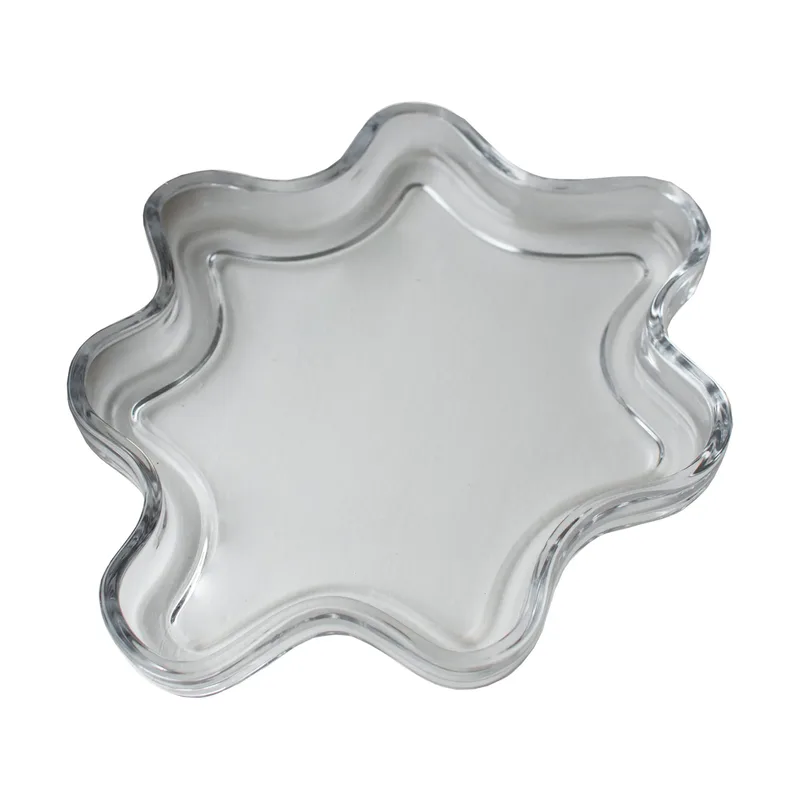 Filter Dekorations Tablett Clear, Ø22x2 cm by DBKD – product photo