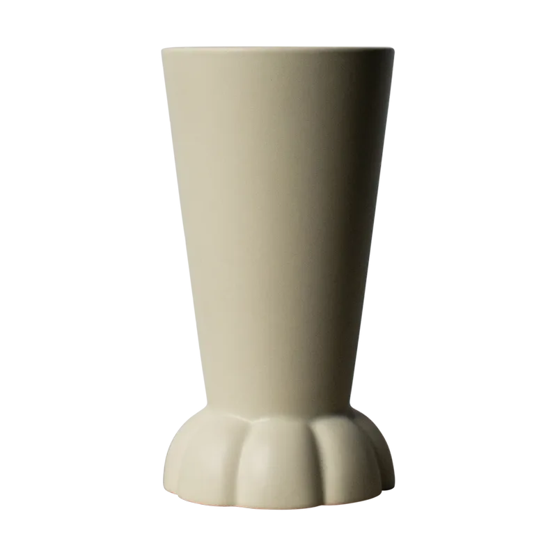 Flora Vase 22 cm Creme by DBKD – product photo