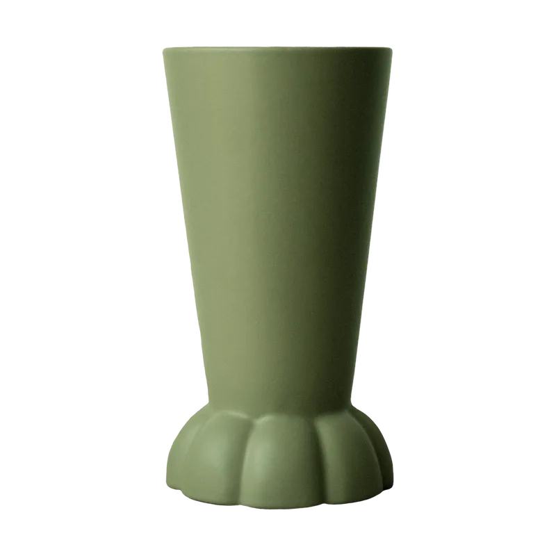 Flora Vase 22 cm Green by DBKD – product photo