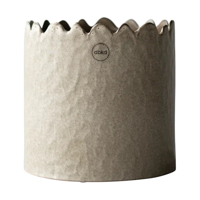 Flowery Topf Ø16 cm Beige de DBKD – photo du produit