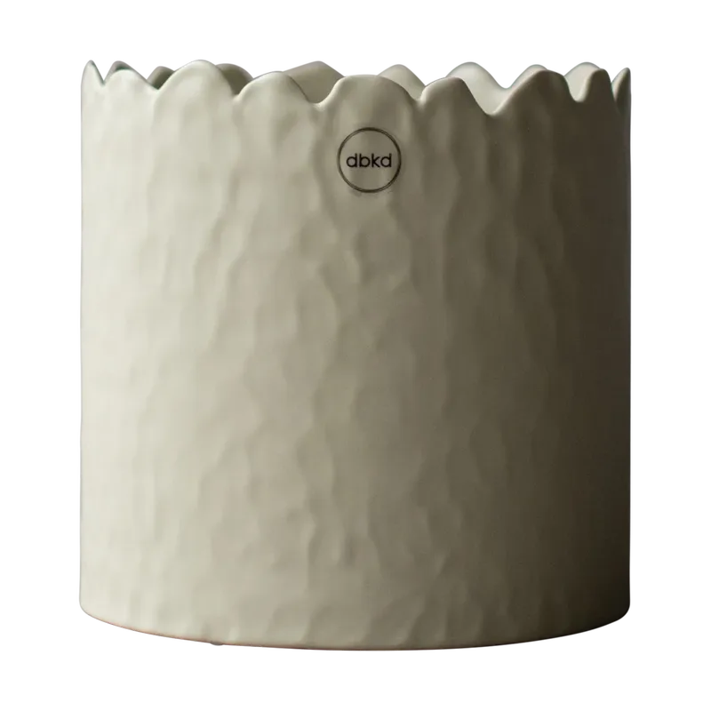 Flowery Topf Ø16 cm Creme van DBKD – productfoto