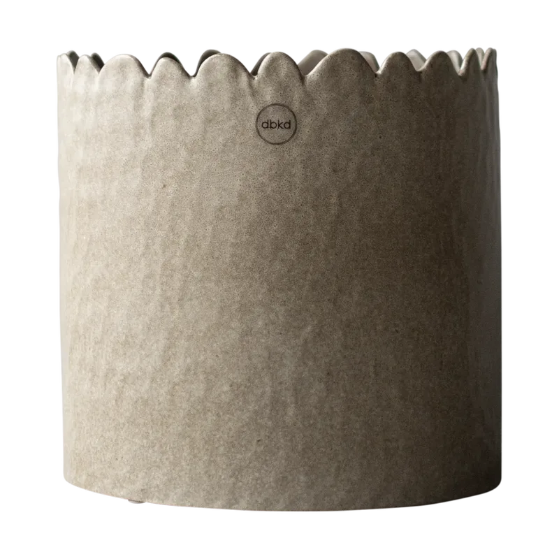 Flowery Topf Ø20 cm Beige by DBKD – product photo