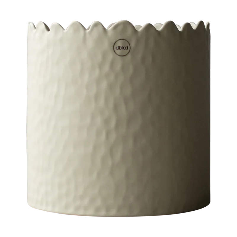 Flowery Topf Ø20 cm Creme de DBKD – photo du produit