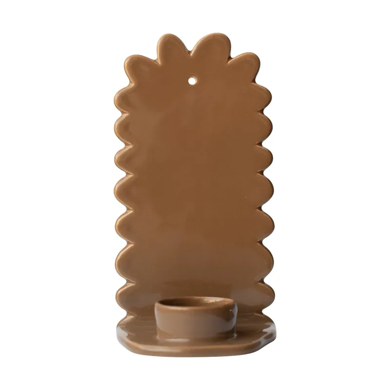 Flowery Wandleuchter Shiny nougat by DBKD – product photo