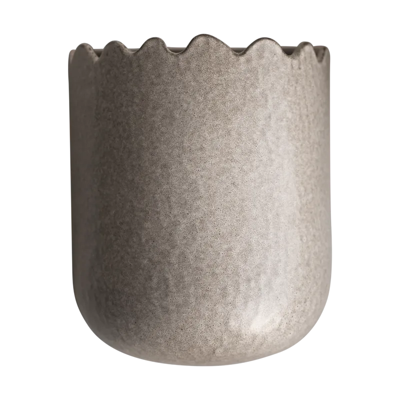 Flowery Wandtopf 19 cm Beige by DBKD – product photo