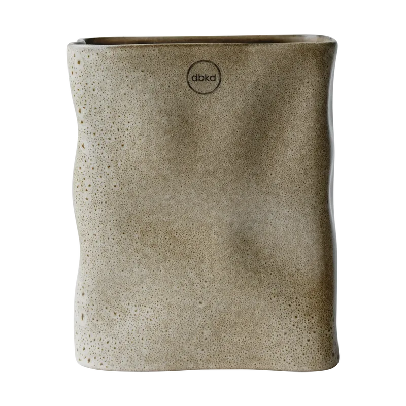 Meadow Vase H18 cm Beige de DBKD – photo du produit
