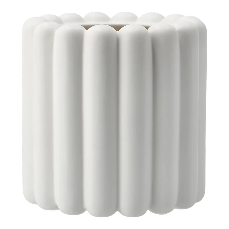 Mist Blumentopf klein Ø19x19 cm White de DBKD – photo du produit