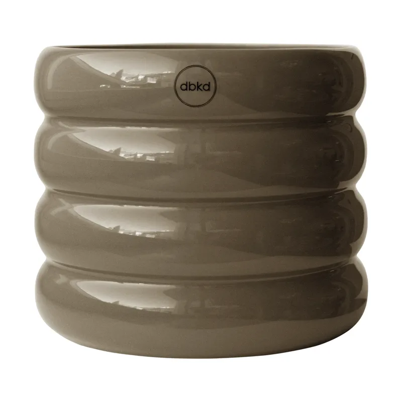 Mud Blumentopf shiny dust Ø14 cm från DBKD – produktbild