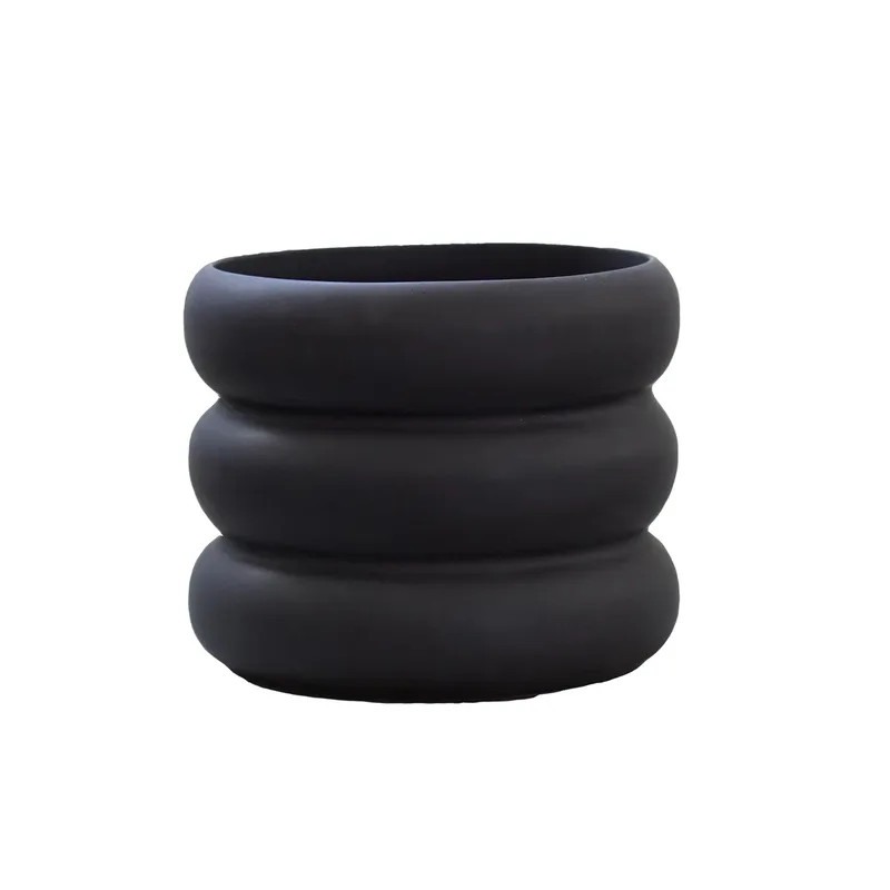 Mud Topf schwarz Klein, Ø 10cm de DBKD – photo du produit