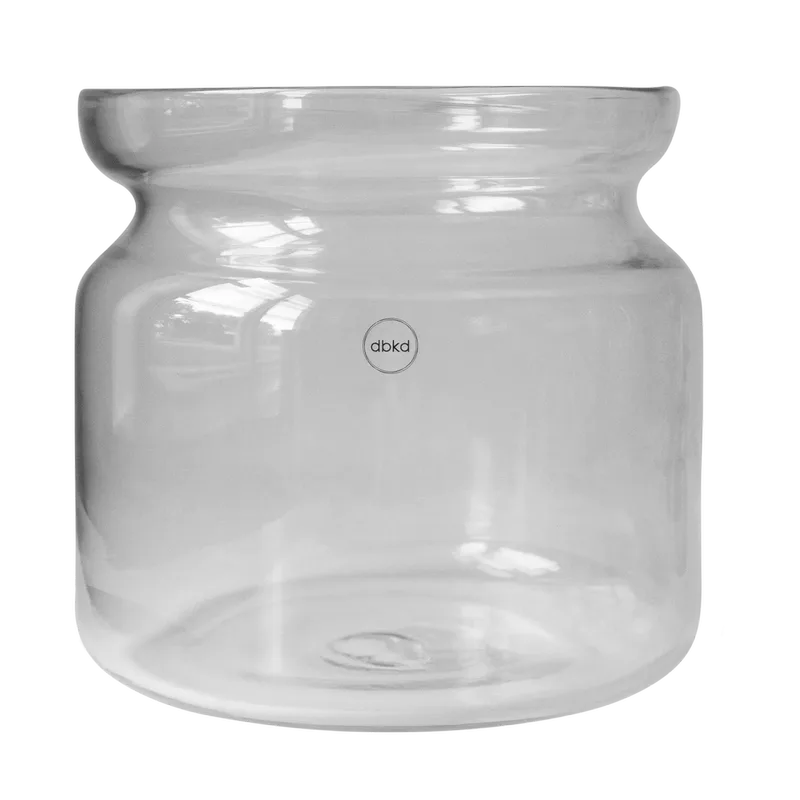 Neck Vase Clear, Ø22,5x20 cm by DBKD – product photo