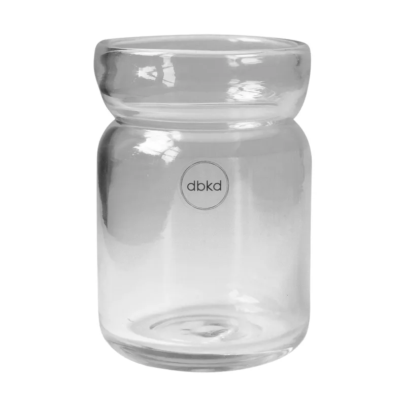 Neck Vase Clear, Ø8x12 cm by DBKD – product photo