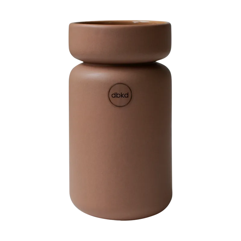Neck Vase Nougat, Ø8x15 cm by DBKD – product photo