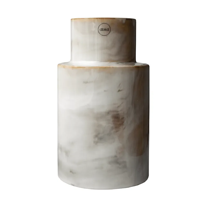 Oblong Vase Shiny mole, small, 24 cm de DBKD – photo du produit
