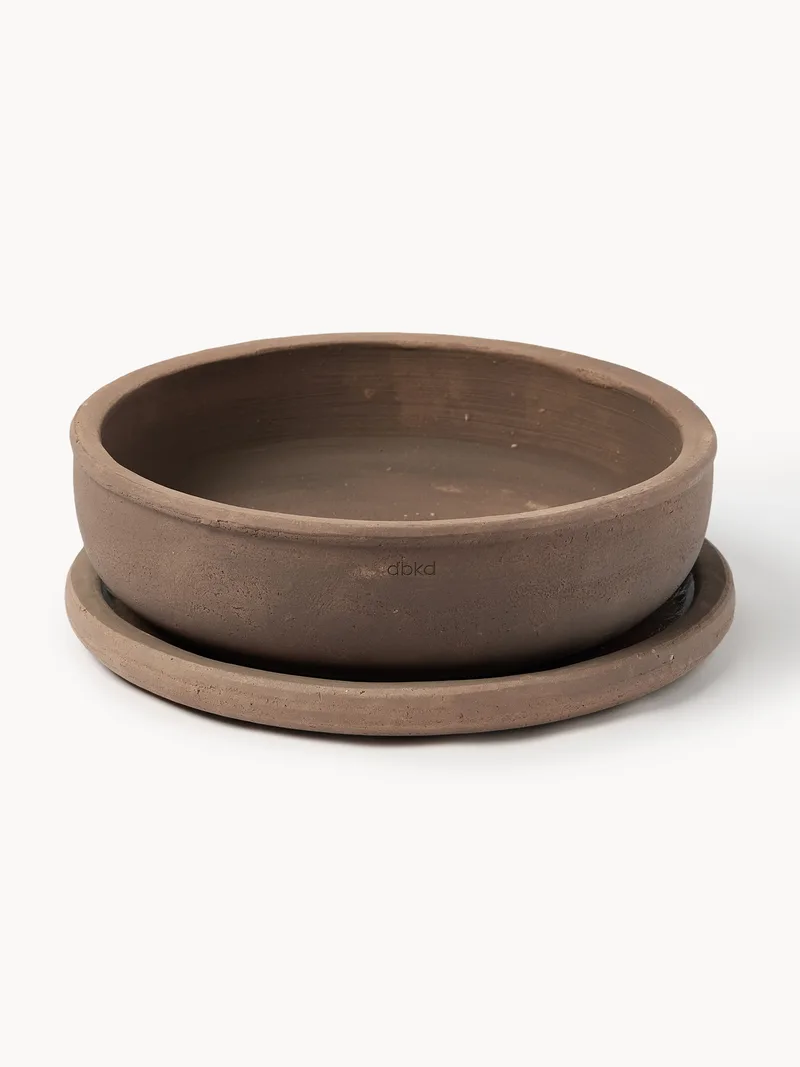 Outdoor bloempot Terra van terracotta, H 11 cm van DBKD – productfoto