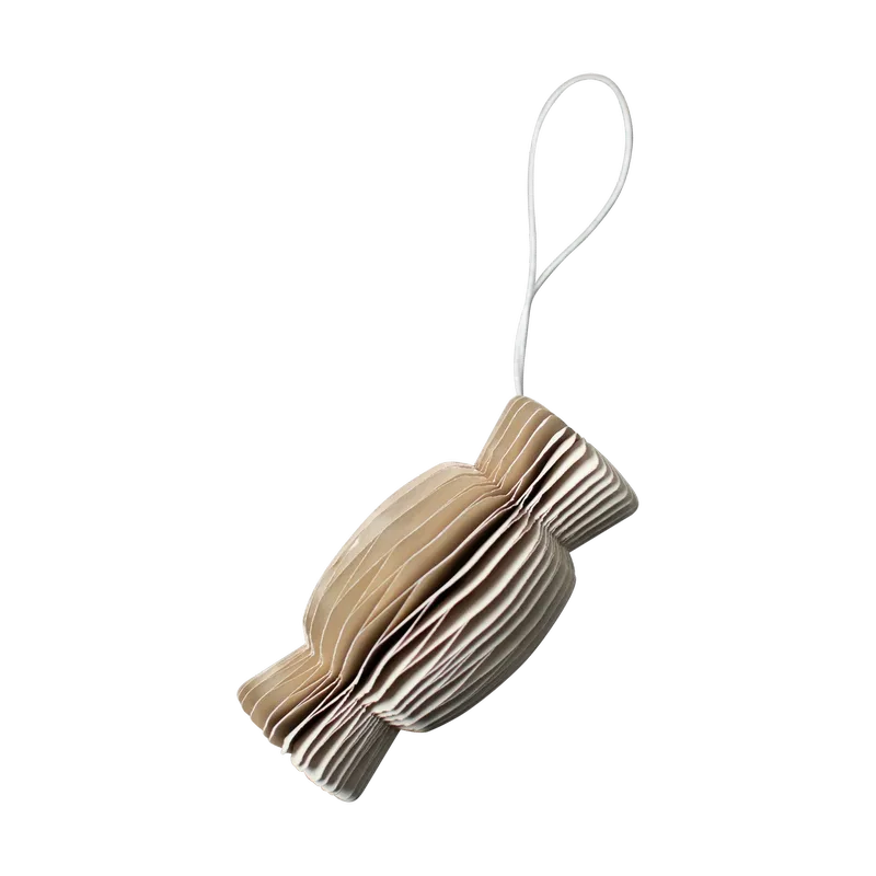 Paper candy Weihnachtsanhänger Beige de DBKD – photo du produit
