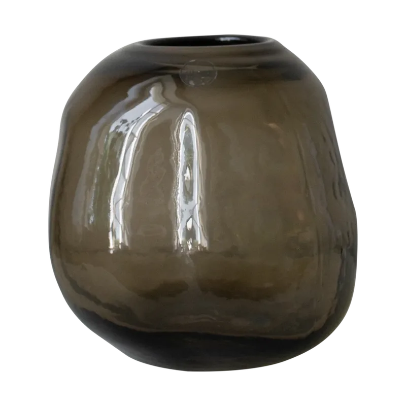 Pebble Vase braun Liten Ø20cm van DBKD – productfoto
