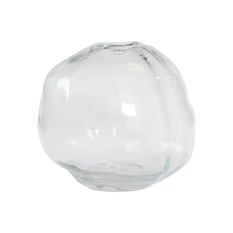 Pebble Vase klar Klein Ø20cm by DBKD – product photo