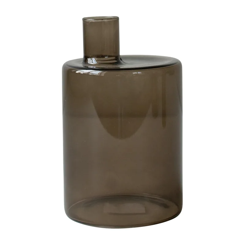 Pipe Glasvase brown Large de DBKD – photo du produit
